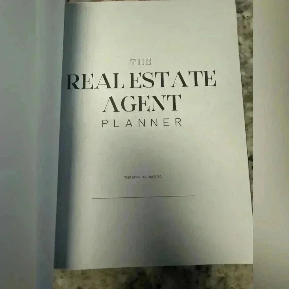 NWOT Real Estate Agent Planner Everything a Real Estate Agent Needs